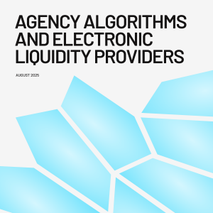 Agency Algorithms and Electronic Liquidity Providers (PDF File)